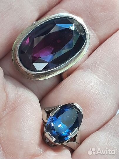 Кольцо серебро 875 СССР