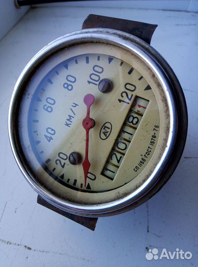 Спидометр от мотоколяски СССР