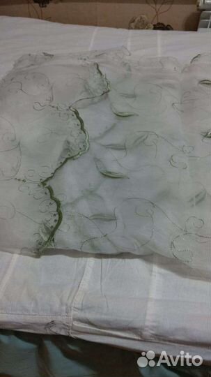 Тюль с вышивкой 5м