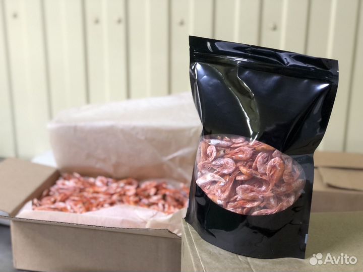 Креветка северная вяленая