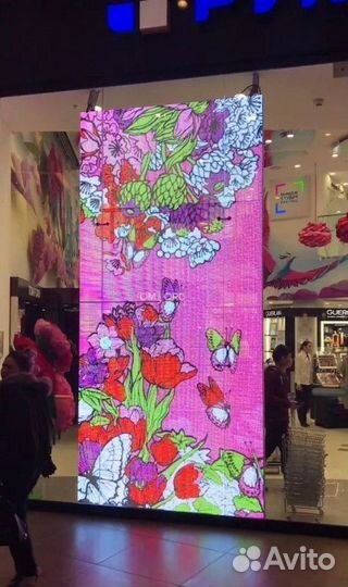 Светодиодный рекламный экран с гарантией 3 года