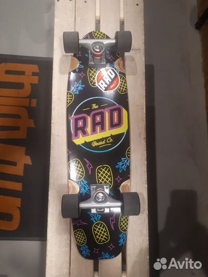 Круизер RAD retro roller neon pineapple &nbs