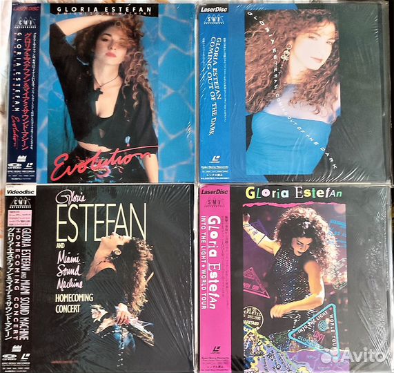 Лазердиски LD laserdisc музыка