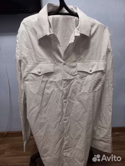 Рубашка мужская белая форма мвд полиция юстиция