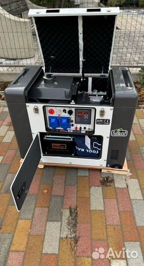 Генератор дизельный 10 kW G-power однофазный 11000