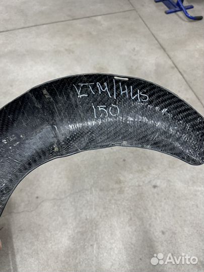 Защита резонатора на ктм exs 150