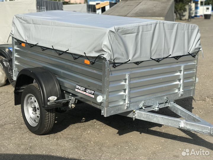 Продам прицеп мзса для дачи с высоким бортом