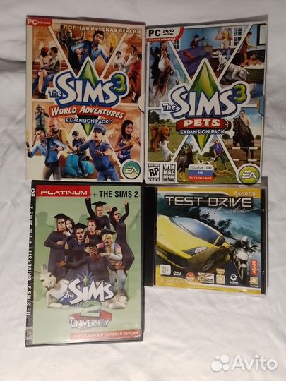 Компьютерные игры на дисках