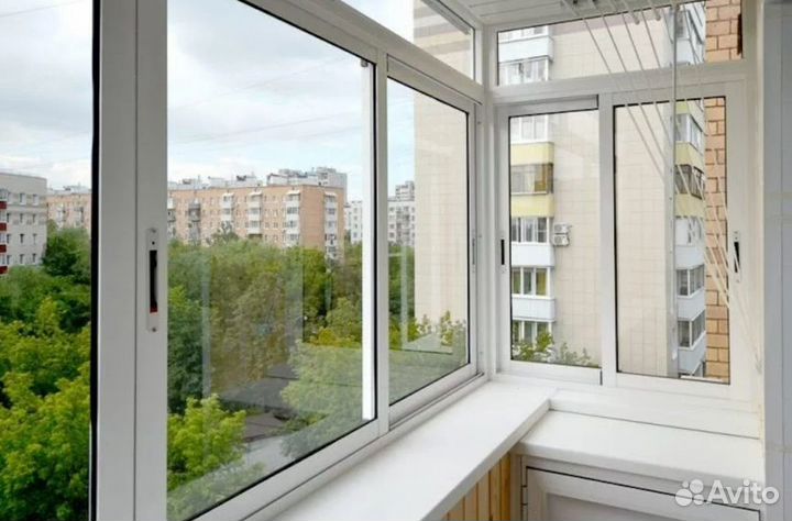 Балкон алюминиевое