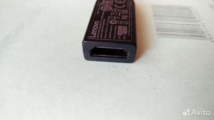 Адаптер Lenovo mini Displayport hdmi
