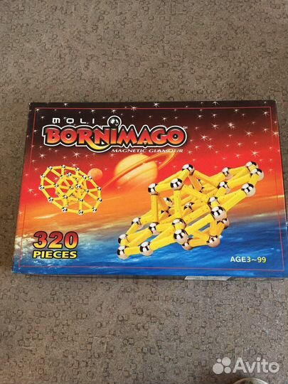 Магнитный конструктор bornimago 320