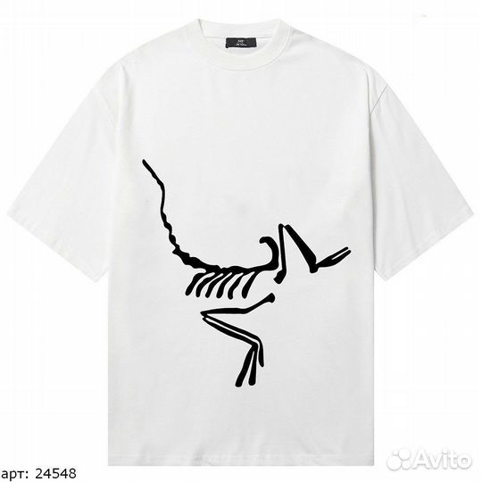 Arcteryx half футболка Белая