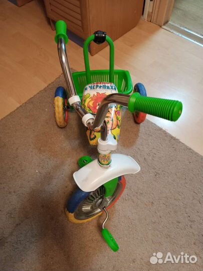 Детский трехколесный велосипед бу