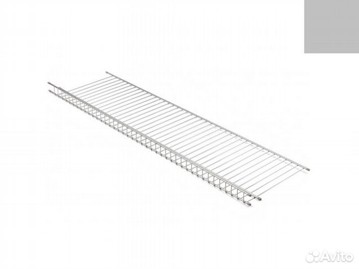 Полка сетчатая 400*3000 серая