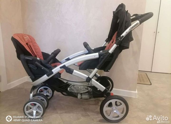 Коляска для двойни Casualplay S-Twinner