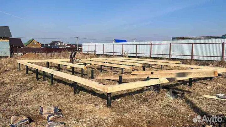 Свайный фундамент под ключ