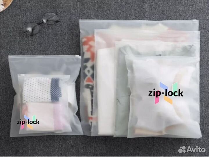 Зип Пакет / Пакеты с зип замком