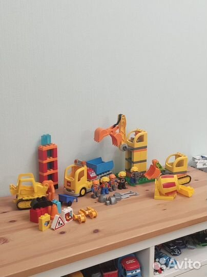Lego duplo Стройка 10813 с доп деталями