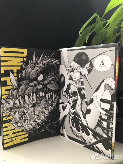 Книга комиксы one punch man