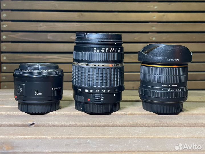 Фотоаппарат Canon 60D, Объективы, Видео свет