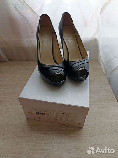 Туфли женские 35 размер натуральная кожа новые