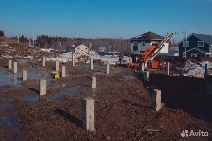 Забивные железобетонные сваи