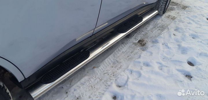 Пороги/обвесы на мицубиси аутлендер