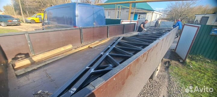 Грузоперевозки газель 6 метров открытый борт до 3т