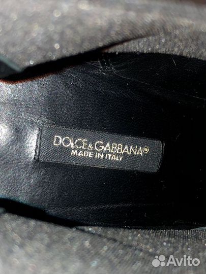 Ботильоны dolce gabbana оригинал