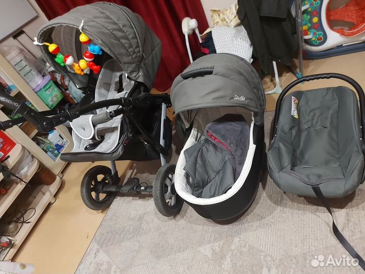 Коляска 3 в 1camarelo