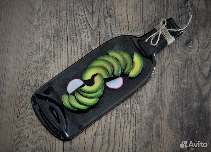 Тарелка бутылка. ручная работа