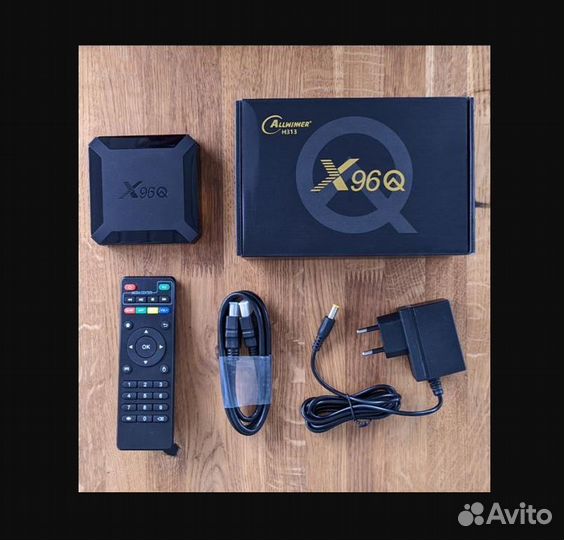 Смарт тв приставка tv box X96Q Прошита/Android TV