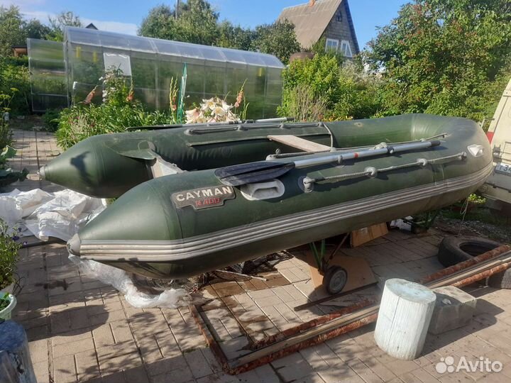 Пвх лодка cayman 400