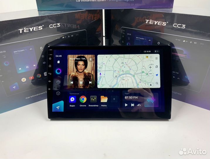 Магнитола Teyes 4/64 Шкода Суперб 1