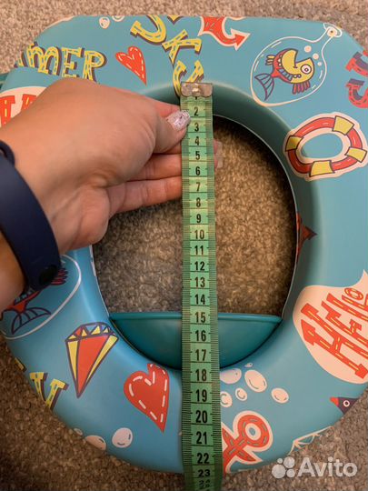 Мягкое детское сидение на унитаз