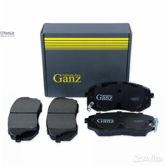 GIJ09071 Колодки ganz
