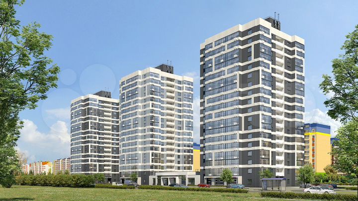 1-к. квартира, 40,4 м², 14/18 эт.