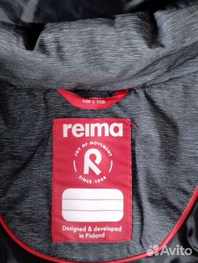 Пуховик reima 158