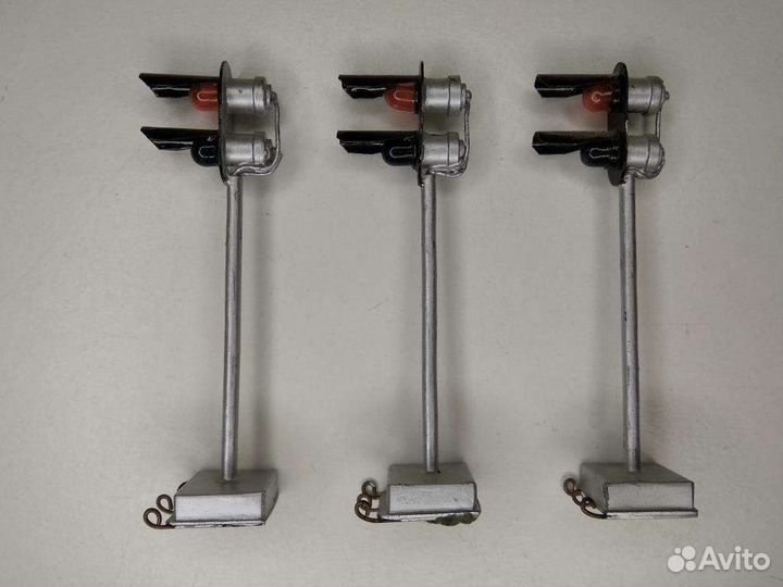 Железная дорога 16мм.3 светофора сжд/ржд