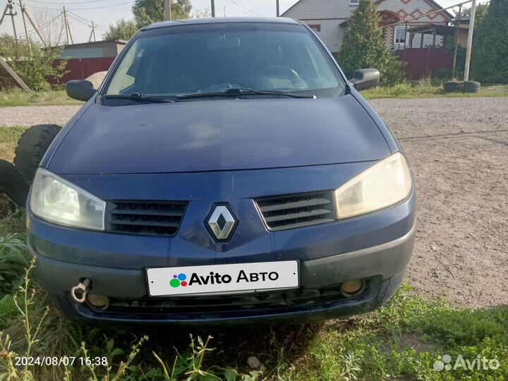 Renault Megane 1.4 МТ, 2005, 200 000 км