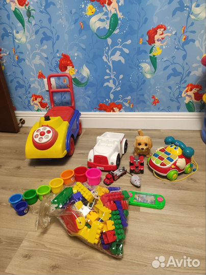 Пакет развивающих и музыкальных игрушек за всё