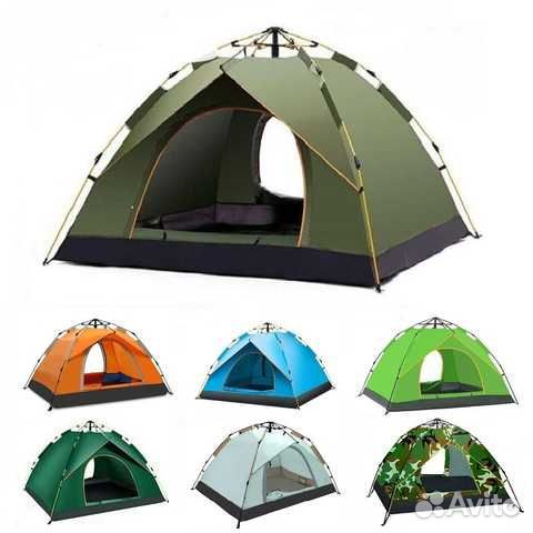 Палатка 4 местная автомат