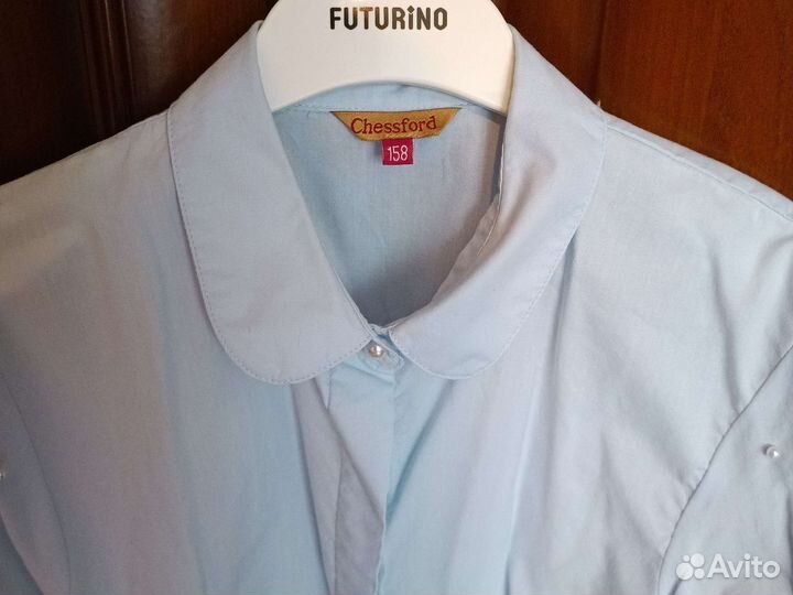 Рубашка с коротким рукавом на девочку