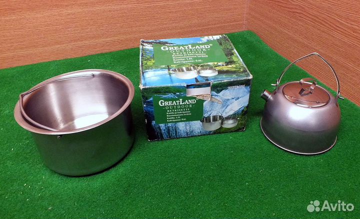 Новый набор туристической посуды(2 предмета)