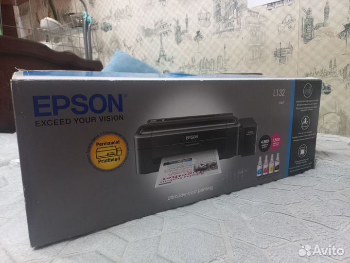 Принтер струйный epson l132