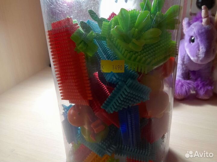 Конструктор для детей Ёжик подходит детям 2-6 лет