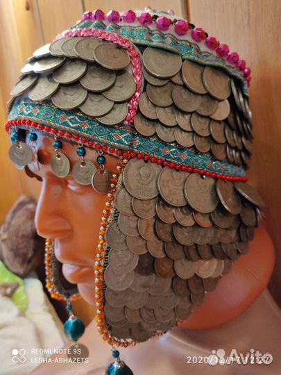 Хушпу. Монисто. Национальный наряд. 336 монет