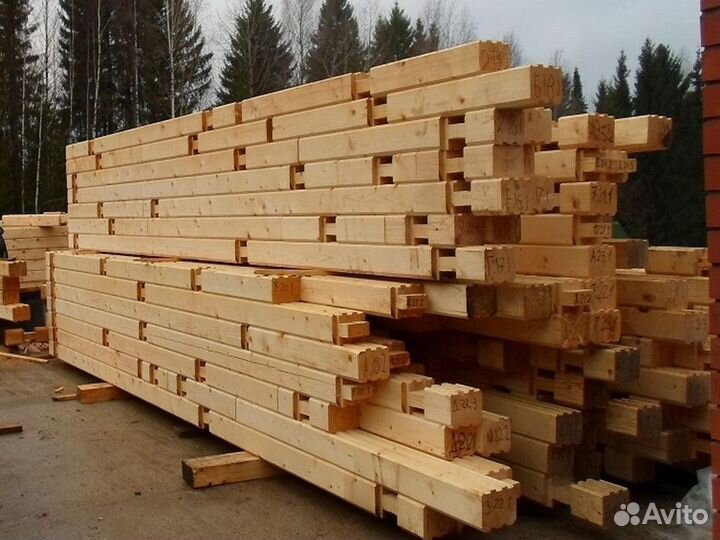 Брус профилированный