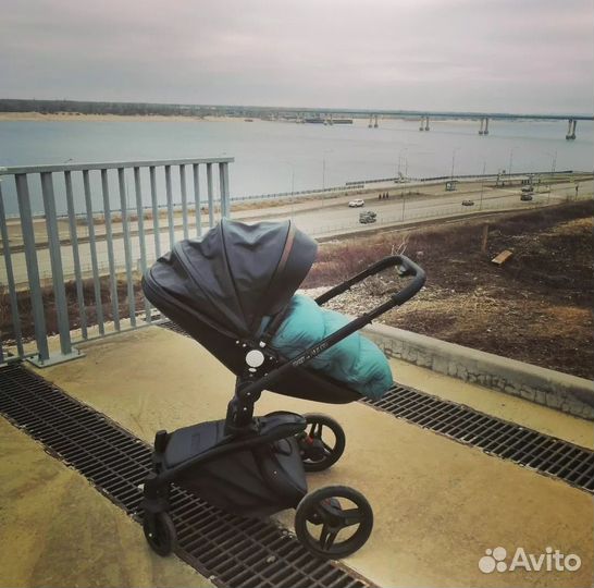 Коляска для новорожденных 2в1