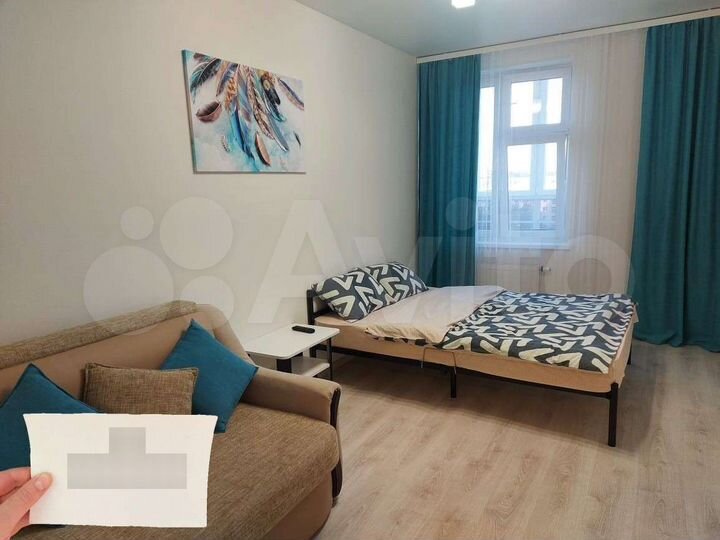 1-к. квартира, 50 м², 7/16 эт.